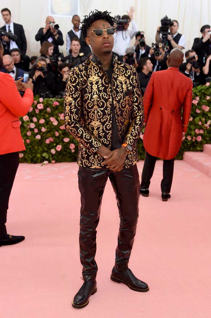 21 Savage Met Gala