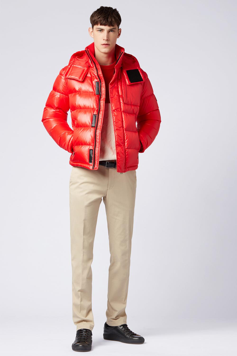 Brighten up chilly days with a sports jacket that totally suits your urban style.