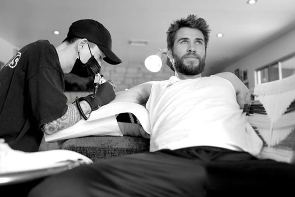 Liam Hemsworth Has A New Tattoo, And It's A Very Bad Idea