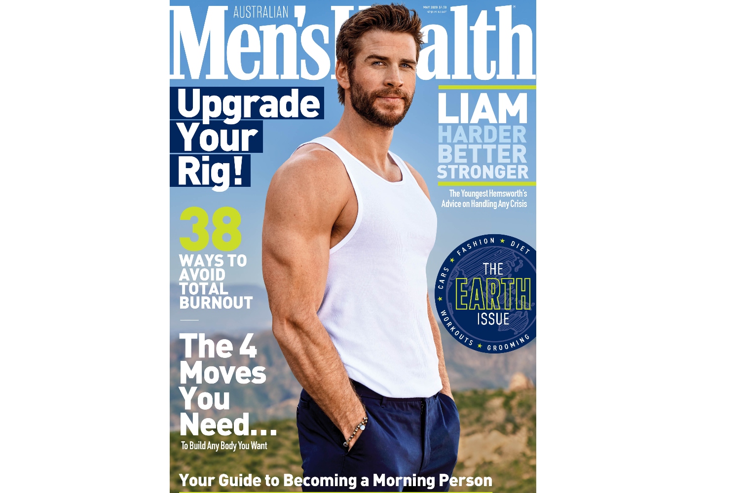 liam hemsworth mens health cover