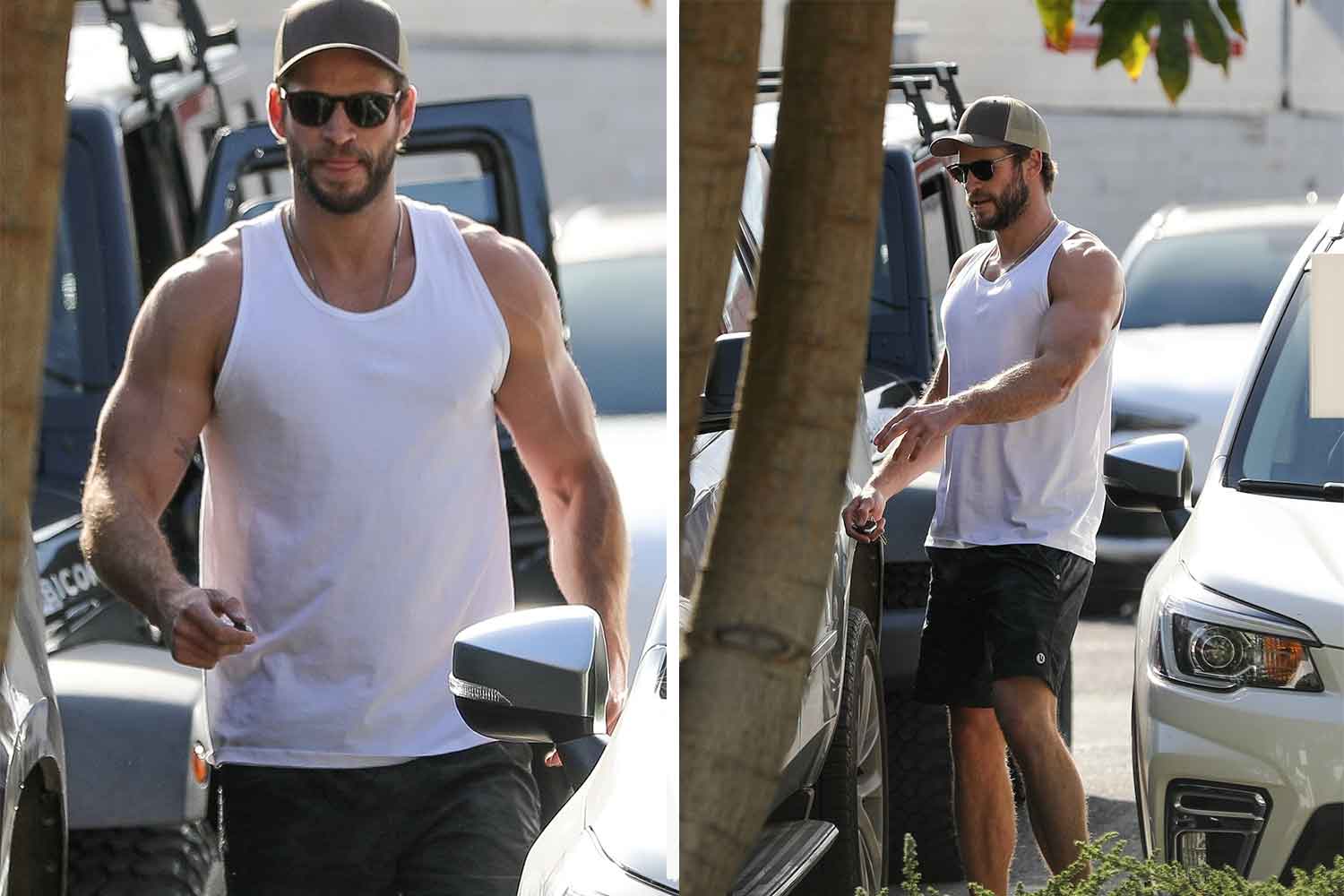 Liam Hemsworth Jacked