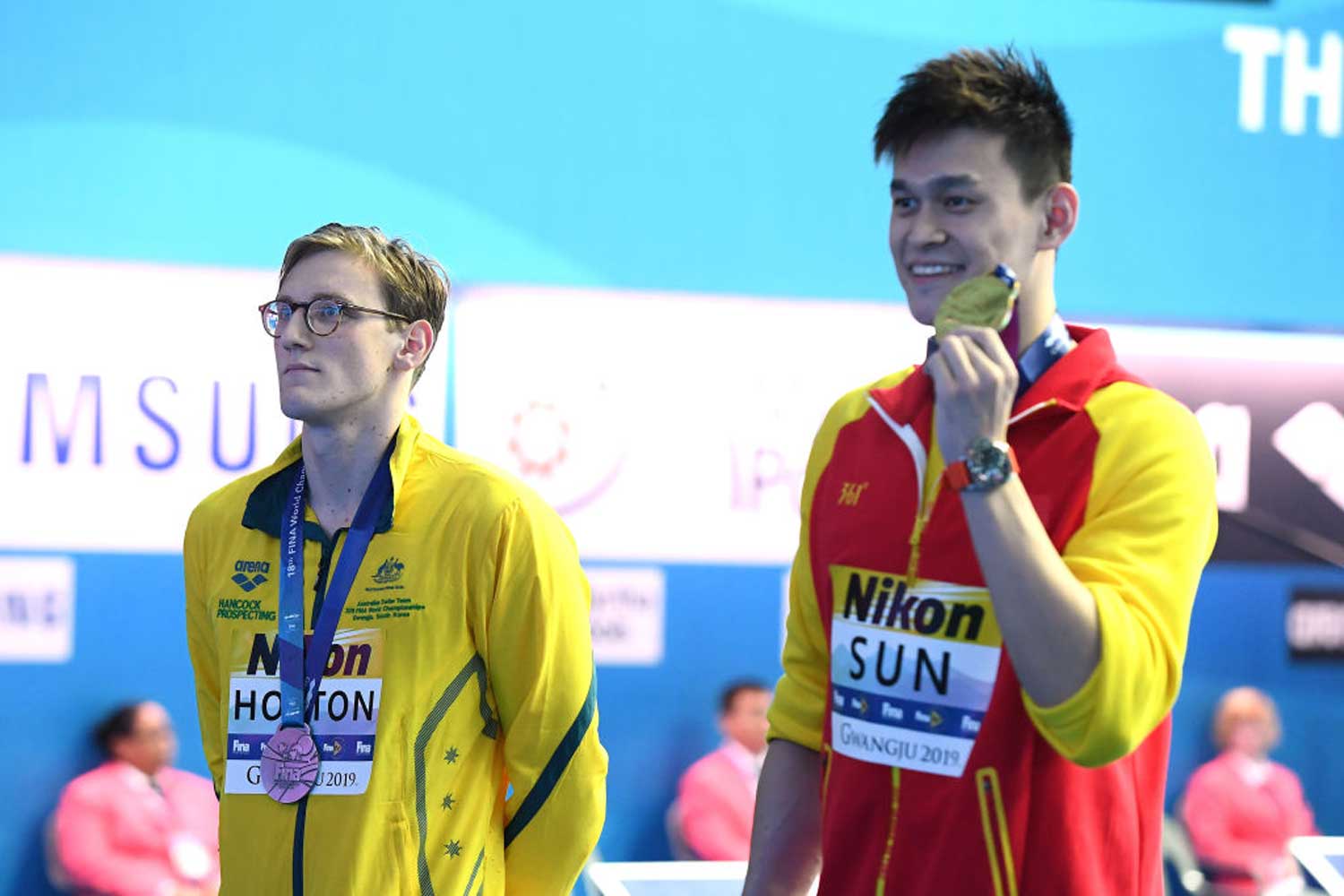 Mack Horton Refuses To Share Podium With  Sun Yang At The 2019 Swimming World Championships