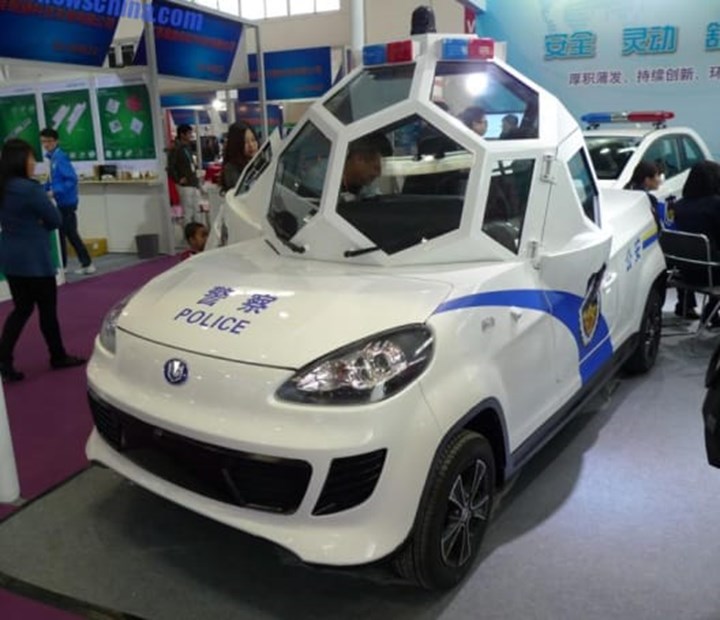 electrical police car