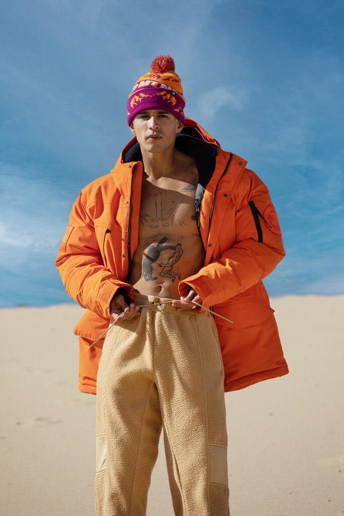 The North Face parka