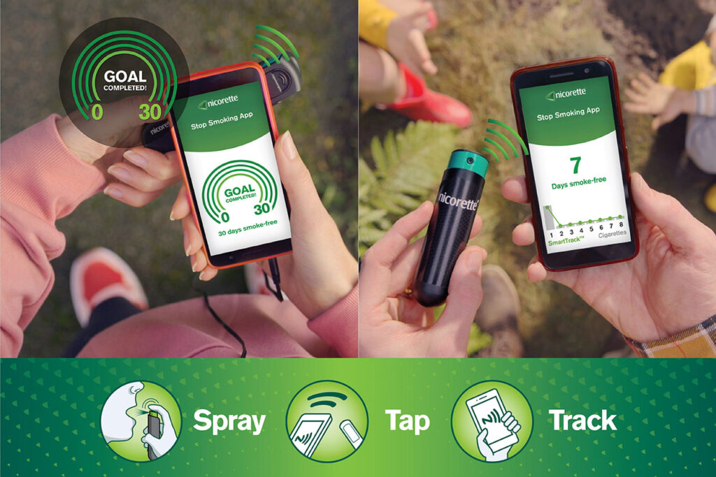 Nicorette® QuickMist SmartTrack™