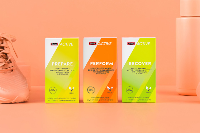 Swisse Active sports nutrition range