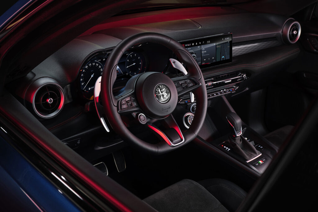 Head-turner: the Alfa Romeo Tonale is predictably gorgeous, inside and out.