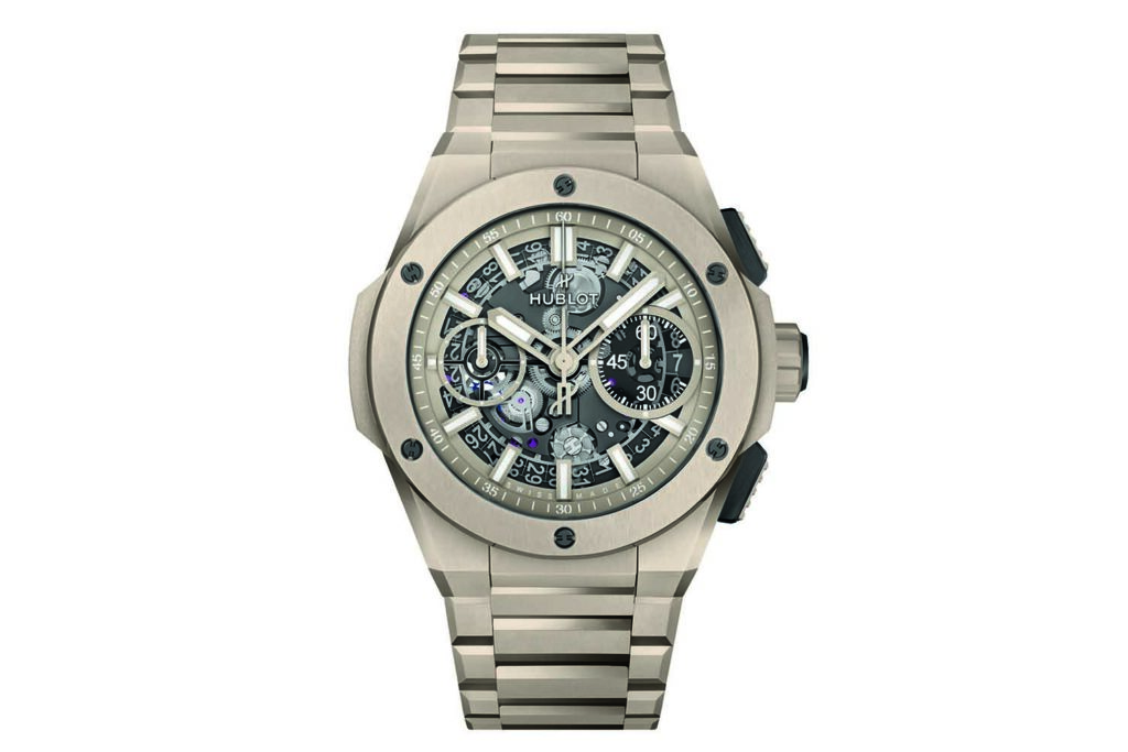 Hublot Big Bang Integrated Beige Ceramic sports watch $33,600