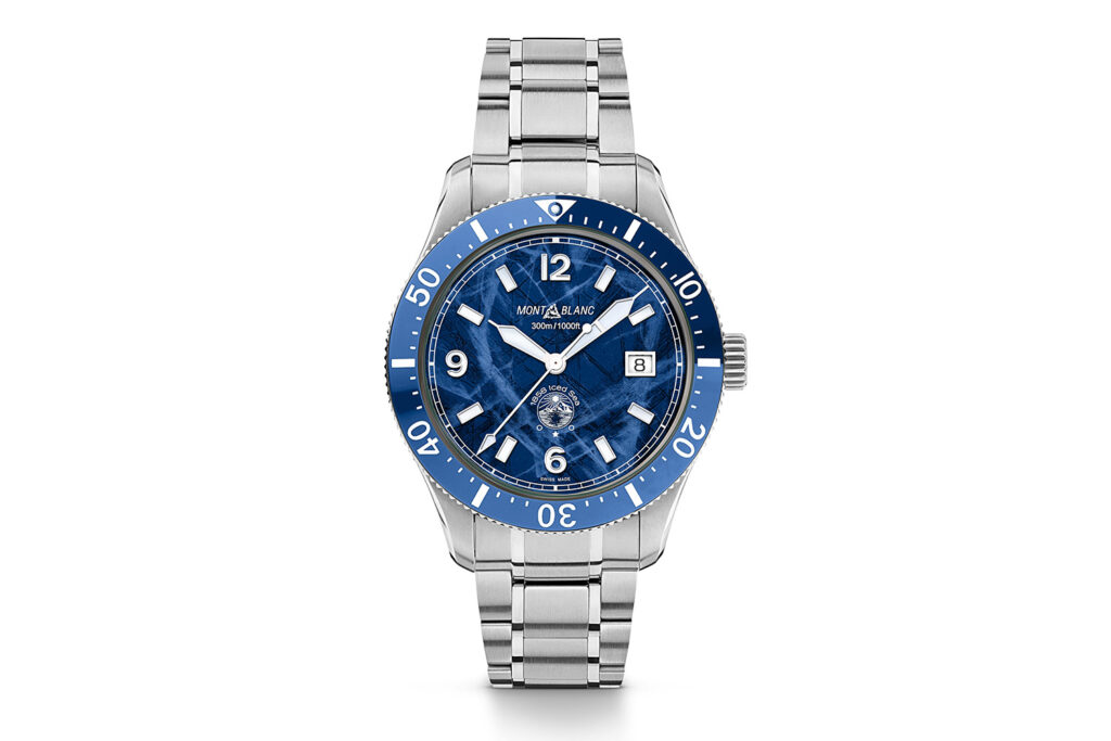 Montblanc 1858 Iced Sea Automatic Date sports watch $4800