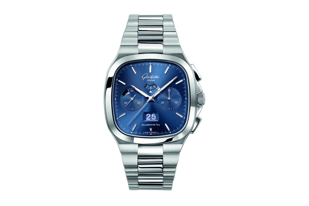 Glashutte Seventies Chronograph Panorama Date ($21,950)