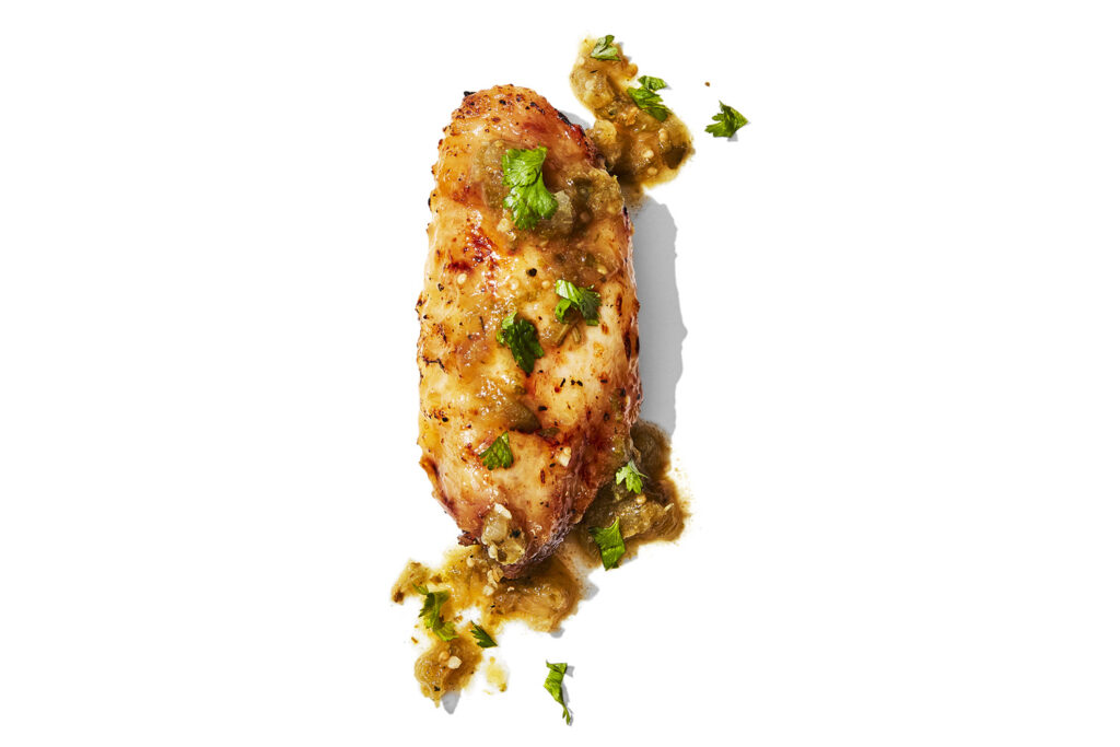salsa verde chicken wing