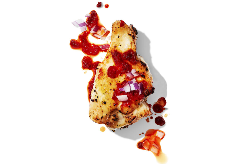 Smoky Tomato chicken wing