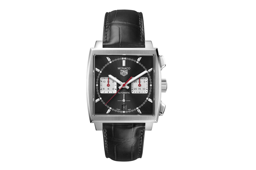 TAG Heuer Monaco Heuer 02 Automatic square watch ($9800)