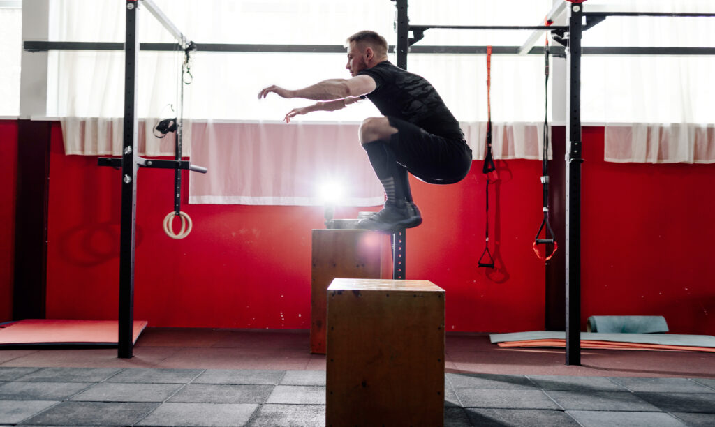 Tennis Box Jump