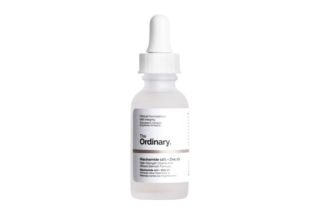 Redness: The Ordinary Niacinamide 10% + Zinc 1%, $10.60